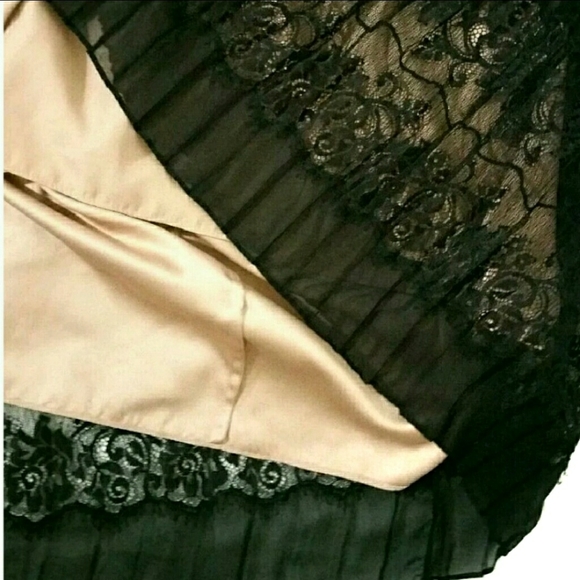 BCBGMAXAZRIA 10 Eve Silk Chiffon Empire Waist B - Picture 6 of 9